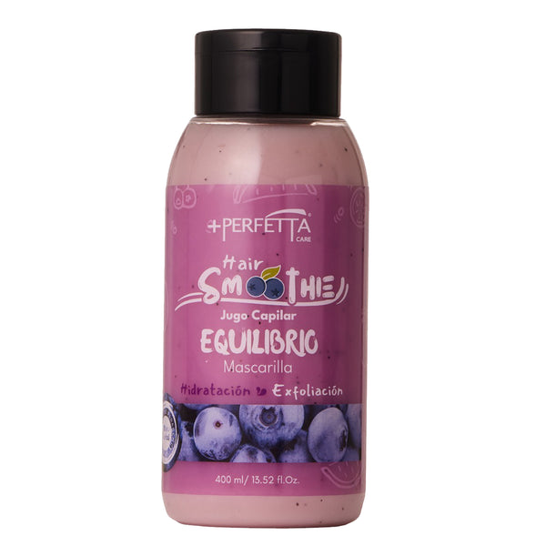 Hair Smoothies Mask - Deep Conditioning Treatment for Dry, Damaged Hair | Hydrates, Repairs & Gently Exfoliates with Natural Oils & Vitamins (Balance)